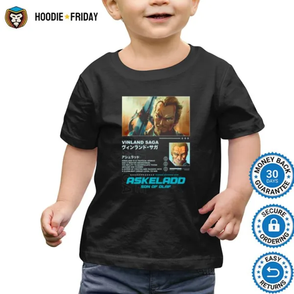 Askeladd Vinland Saga Askeladd Son Of Olaf Introduction Shirts