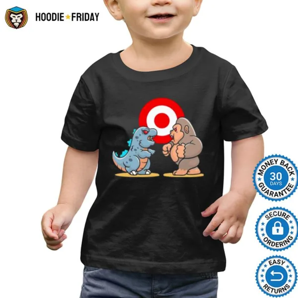 Baby Kong And Baby Godzilla Monster Shirts