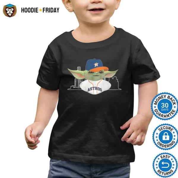 Baby Yoda Houston Astros Baseball Player Shirts