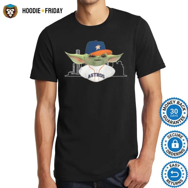 Baby Yoda Houston Astros Baseball Player Shirts