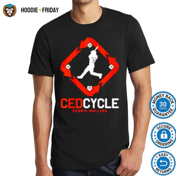 Baltimore Orioles Cedric Mullins Cycle Shirts