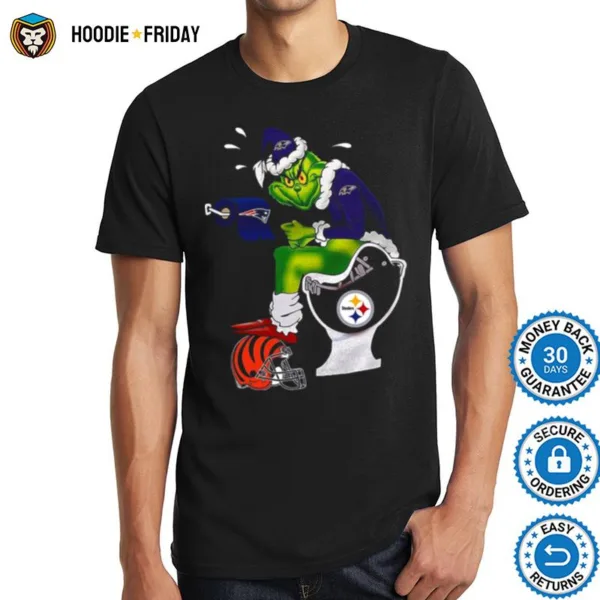 Baltimore Ravens Grinch Toilet Shirts