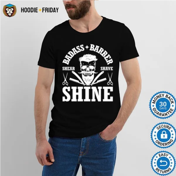 Barber Share Shave Shine Barber Shirts