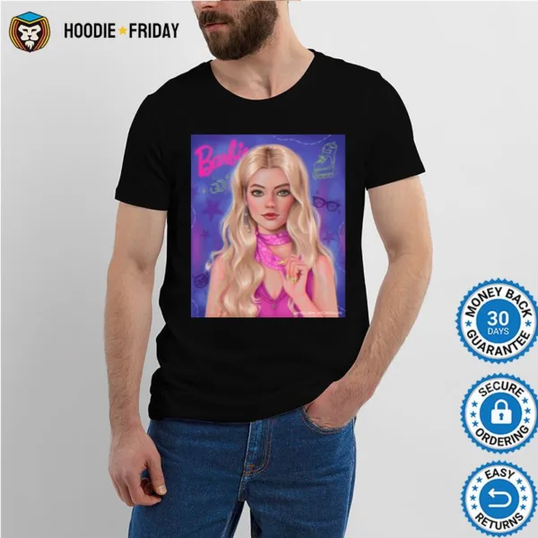 Barbie Style Margot Robbie Digital Shirts