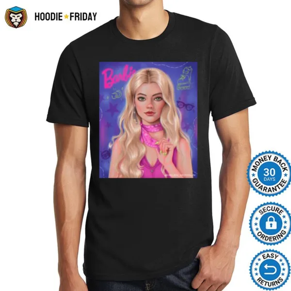 Barbie Style Margot Robbie Digital Shirts