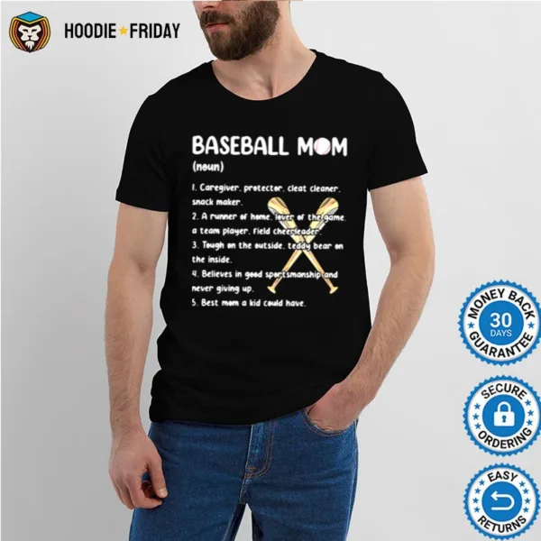 Baseball Mom Caregiver Protector Cleat Cleaner Snack Maker Shirts