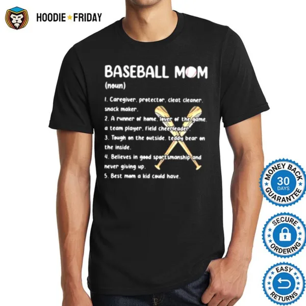 Baseball Mom Caregiver Protector Cleat Cleaner Snack Maker Shirts