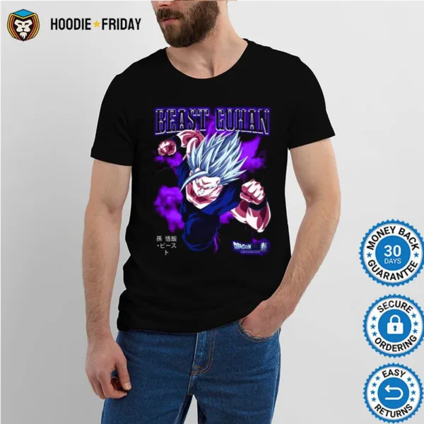 Beast Gohan Anime Gohan Dragon Ball Shirts