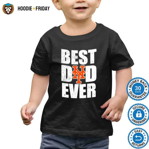 Best Dad Ever New York Mets Baseball Shirts