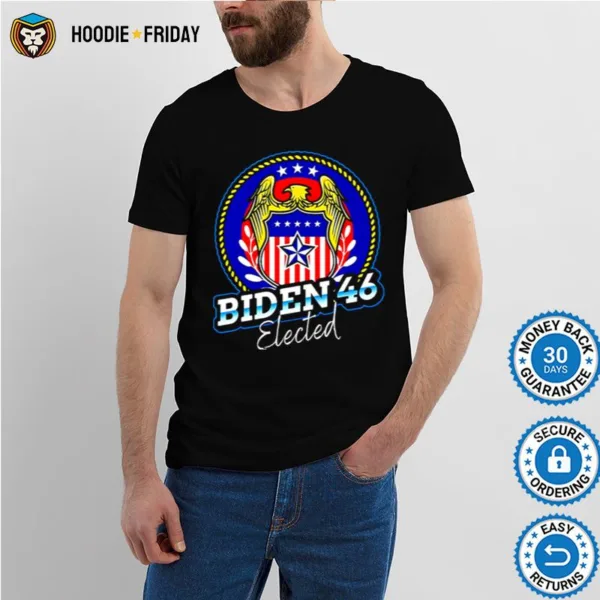 Biden 46 Elected 46Th President Shirts