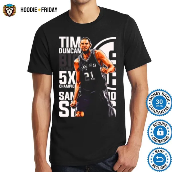 Big Fundamental Fanart Tim Duncan Shirts