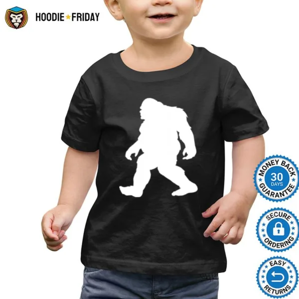 Bigfoot Silhouette Fatsquatch Overweight Sasquatch Shirts