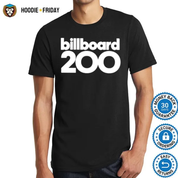 Billboard 200 Shirts