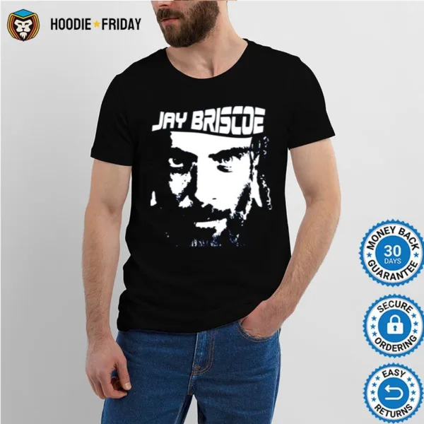 Black And White Portrait Jay Briscoe Shirts