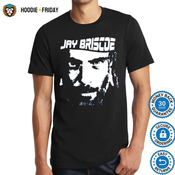 Black And White Portrait Jay Briscoe Shirts