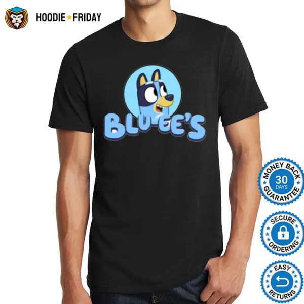 Bluee? Bluey Logo Cartoon Shirts