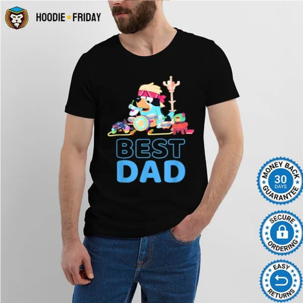 Bluey Best Dad Matching Family For Shirts