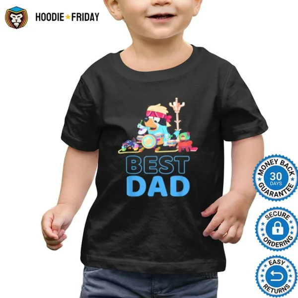 Bluey Best Dad Matching Family For Shirts