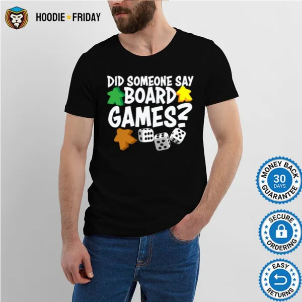 Board Game Card Gamer Player Shirts