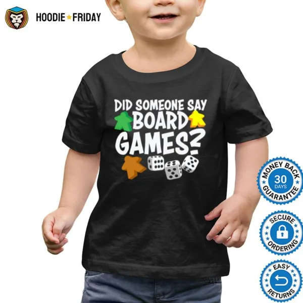 Board Game Card Gamer Player Shirts