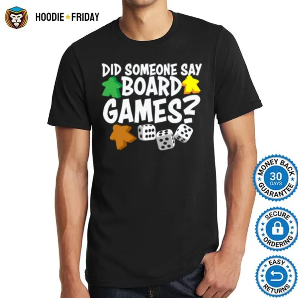 Board Game Card Gamer Player Shirts