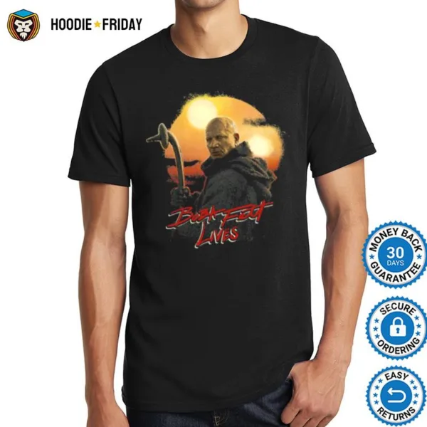 Boba Fett Lives Star Wars The Mandalorian R14 Sunset Shirts