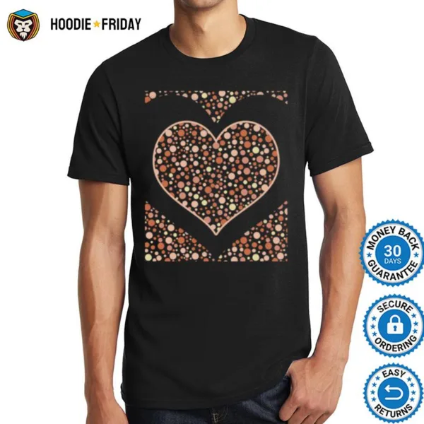 Bohemian Abstract Heart Love Polka Dots Boho Shirts