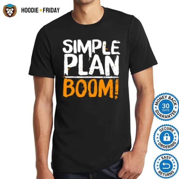 Boom Simple Plan Artwork Shirts