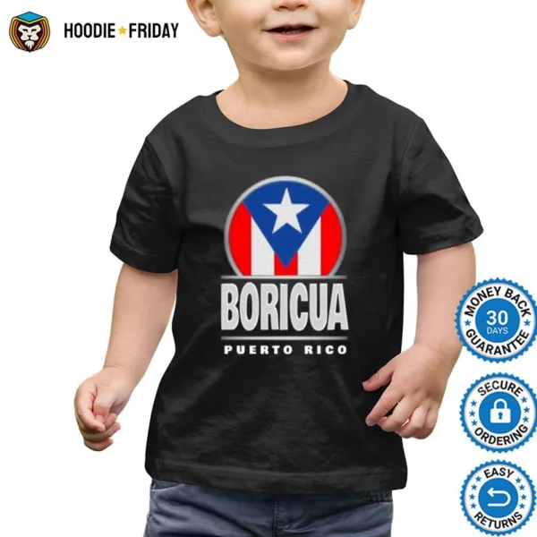 Boricua Puerto Rico Flag Shirts