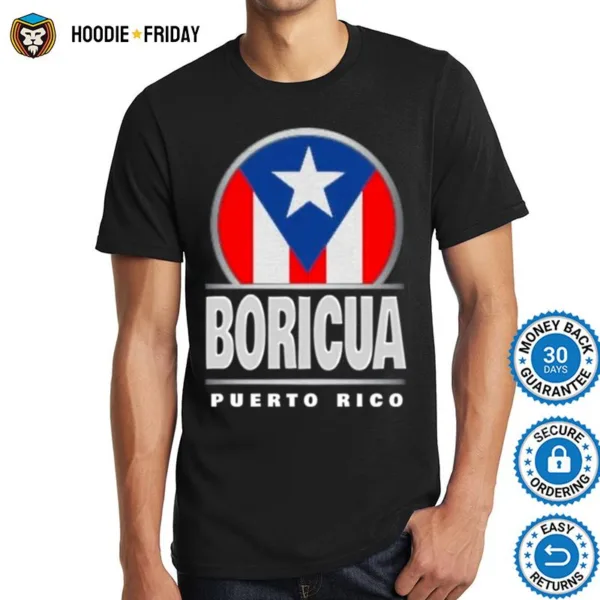 Boricua Puerto Rico Flag Shirts