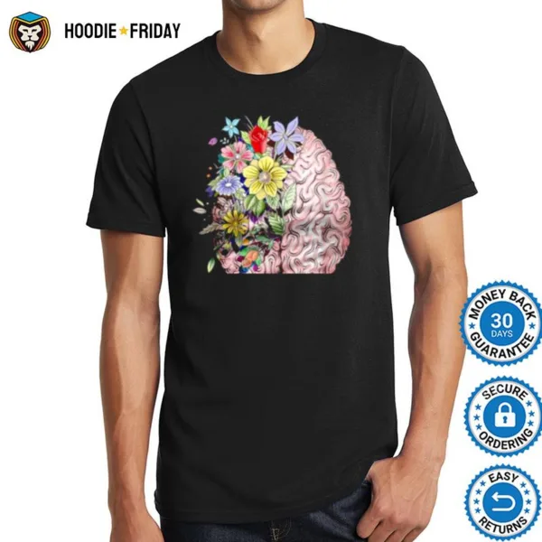 Brain Mental Health Awareness Shirts