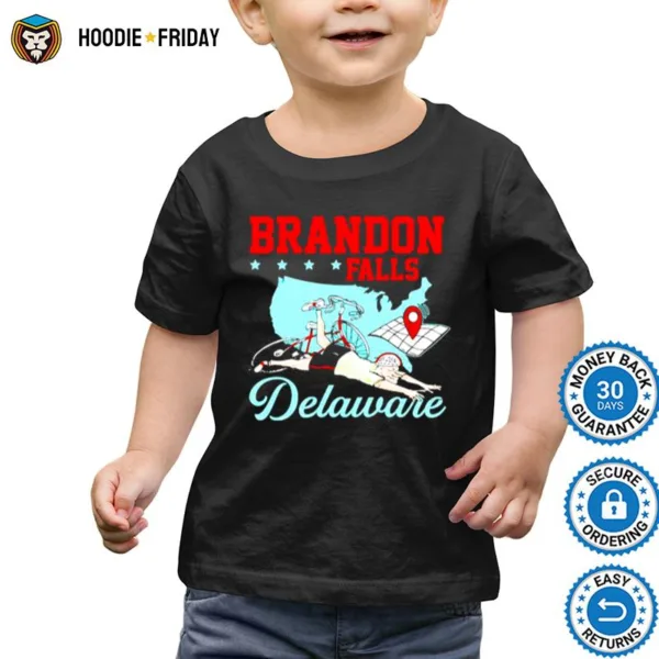 Brandon Falls Delaware Joe Biden Bike Ride Shirts