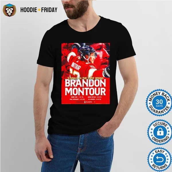 Brandon Montour 5 Goals In The First Round Shirts