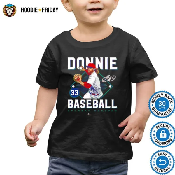 Brendan Donovan Donnie Baseball Signature Shirts