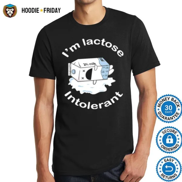 Brennen Taylor Merch Lactose Intolerant Shirts