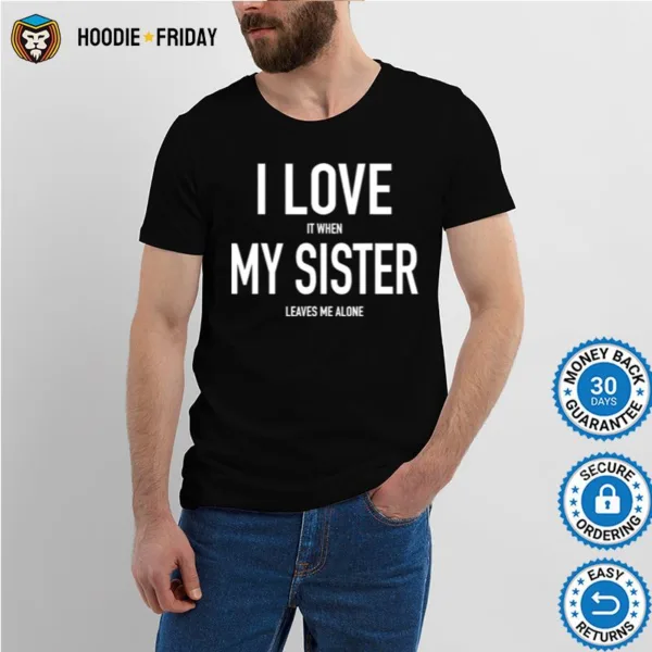 Brother Loves His Sister Siblings Twins Shirts