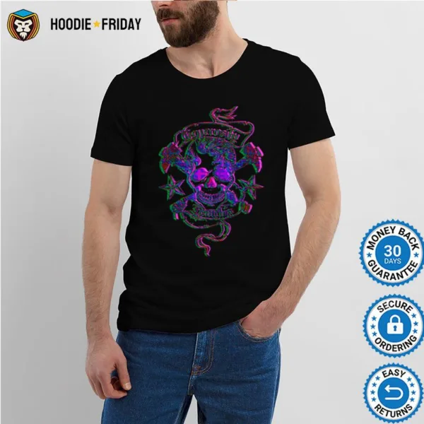 Brotherhood Of The Skull Emblem Dia De Los Muertos Day Of The Dead Shirts