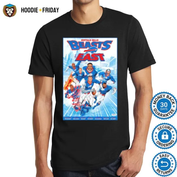 Buffalo Bills Beasts East Super Hero At Wegmans Division Champions Shirts