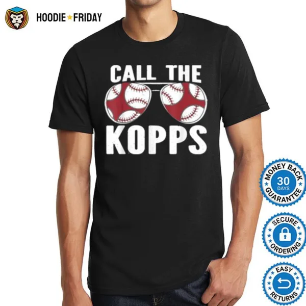 Call The Kopps Baseball Sunglasses Shirts