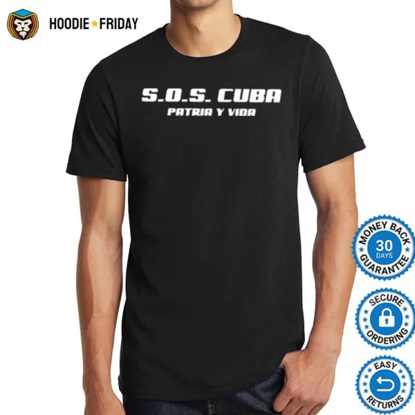 Camila Cabello S.O.S Cuba Patria Y Vida Shirts