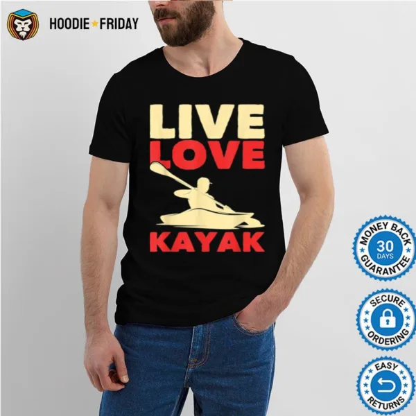 Canoe Paddle Kayaker Kayak Outdoor Kayaking Shirts