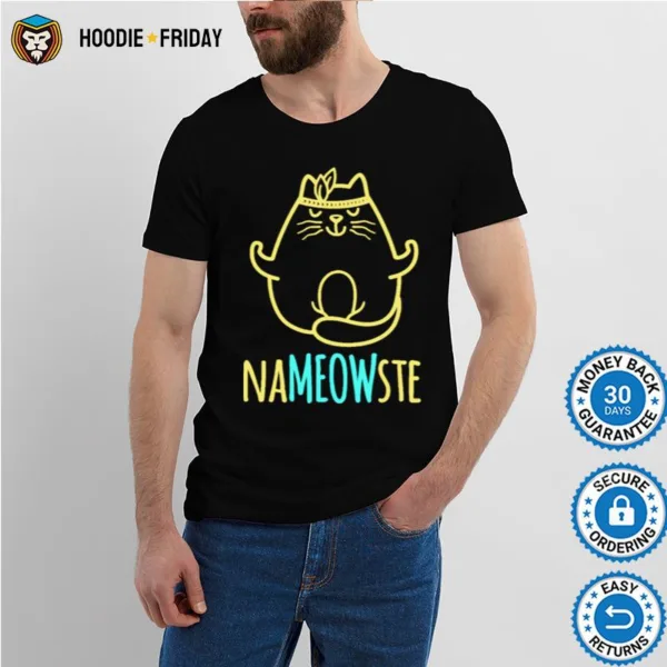 Cat Nameowste Yoga Zen Master Catss Shirts