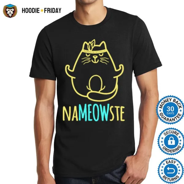 Cat Nameowste Yoga Zen Master Catss Shirts