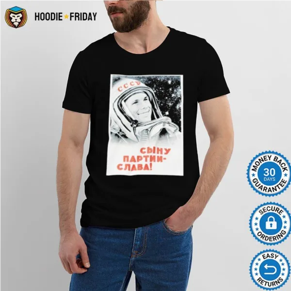 Cccd Yuri Gagarin Poster 1961 Shirts