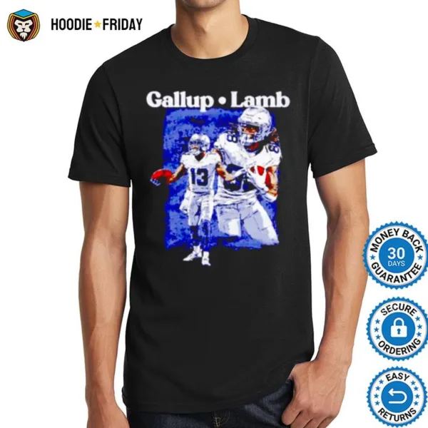 Ceedee Lamb And Michael Gallup Dallas Cowboys Shirts