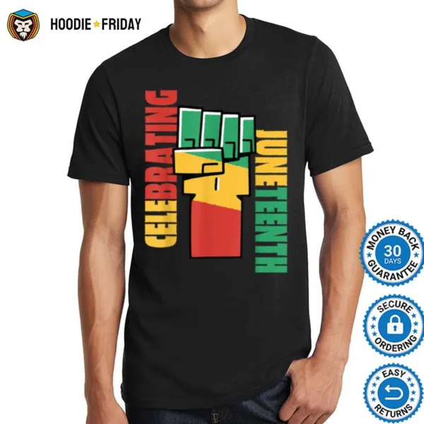 Celebrating Juneteenth Cute Freedom June 1865 History T B0B414Hhdw Shirts