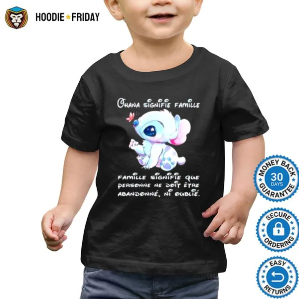 Chana Signifie Famillie Personne Ne Doit Stitch Shirts