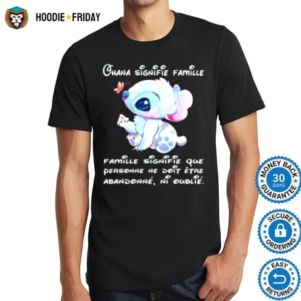 Chana Signifie Famillie Personne Ne Doit Stitch Shirts