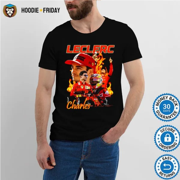 Charles Leclerc Fire Shirts