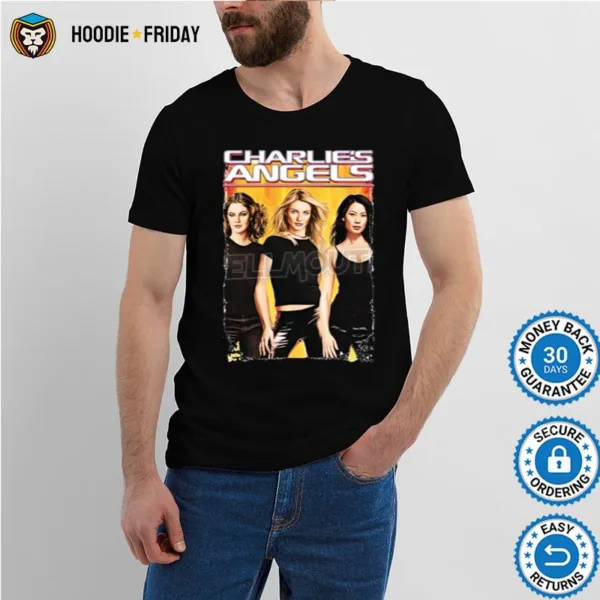 Charlie? Angels Cameron Diaz Drew Barrymore Lucy Liu Halloween Shirts